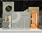 Intiled exhibition stand at Light Middle East Dubai