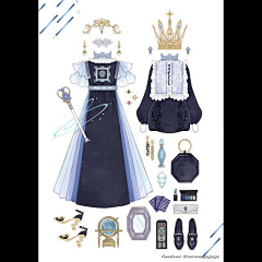 乙的私人收藏采集到【艺术家】Fouatons-洋服店魔法衣橱