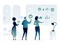 Motion Design Process Illustration