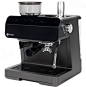 Alt View Zoom 12. GE Profile - Espresso Machine with 15 bars of pressure, Milk Frother, and Built-In Wi-Fi - Black.