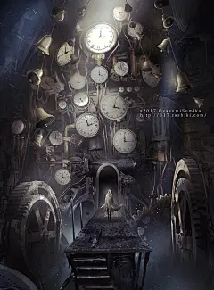 画师香明--场景-氛围二次元壁纸插画--原图图包资源素材→ @图维画社