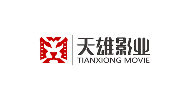 北京天雄影业公司LOGO设计