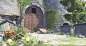 Overwatch - Eichenwalde, Helder Pinto : Eichenwalde map is located somewhere in the Black Forest, Germany. It was the first map we released post-launch.

As usual, the map is divided into 3 areas, an abandoned and war torn town, castle keep and castle int
