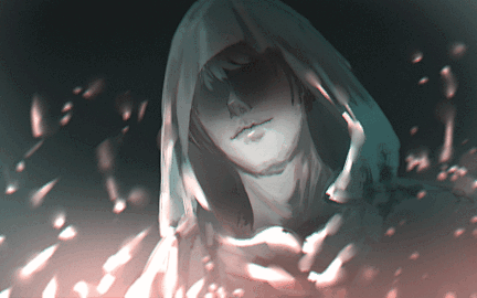 #张起灵# 通宵肝了这个作业（第一次画不...