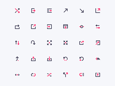 Arrows (mini icons)