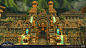 Atal D'Azar Dungeon - Battle for Azeroth - World of Warcraft (and Zbrush highpolys), Fanny Vergne : Atal D'Azar is one of the new dungeon that was created for Battle for Azeroth for the Horde side. 
I was responsible to define the overall look based on Ji