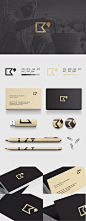 Personal Branding by Konrad Kruczkowski, via Behance