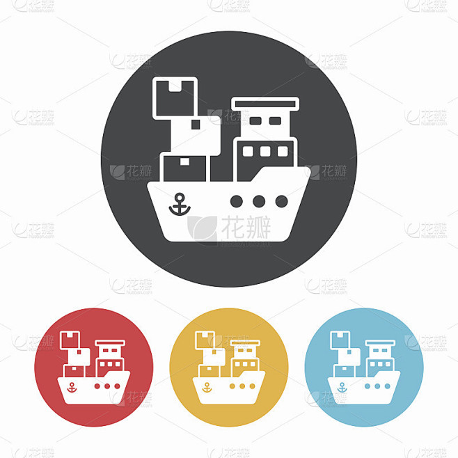 物流船图标