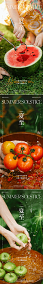 编号：25170024226978213【享设计】源文件下载-夏至二十四节气海报