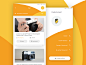 Cart screen + Create account (ecommerce product samples) - 图翼网(TUYIYI.COM) - 优秀APP设计师联盟