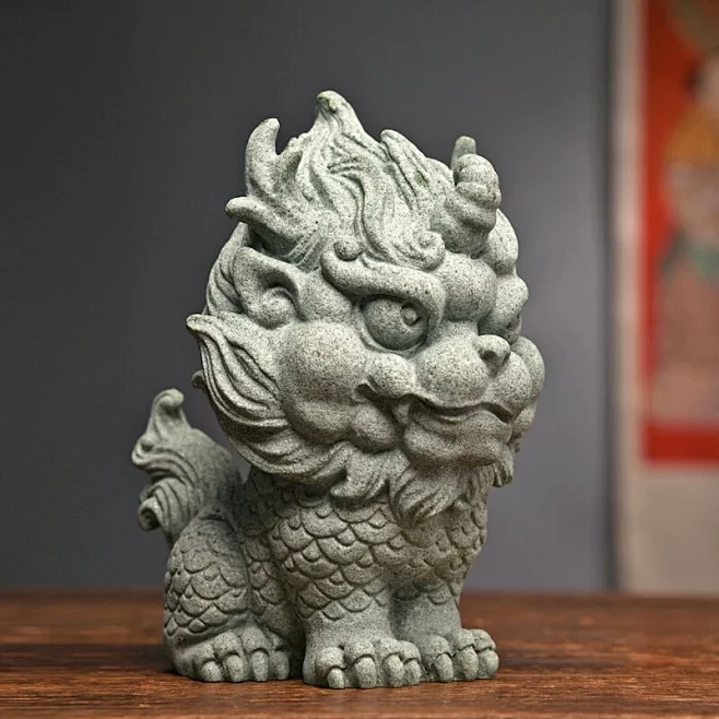 傳藝工坊 - 『招財臨門 Q版麒麟』祥獸...