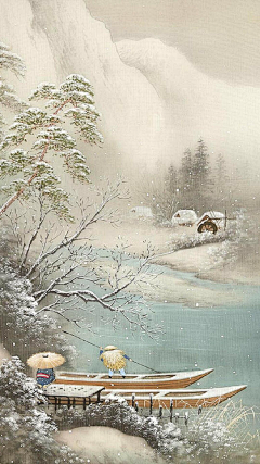 约绘芬芳采集到工笔画背景