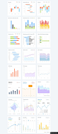 简洁灵活图形图表系统模板UI设计