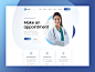 BeHealthy ‍ appointment medicine doctor healthy health product onepage landingpage agency visiontrust poland katowice ui ux website