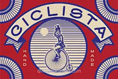 手工制作的复古无衬线英文字体 Ciclista #829836-精选字体-@美工云(meigongyun.com)