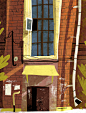 MEMOIRS OF PORCH DOORS | illustrations on Behance