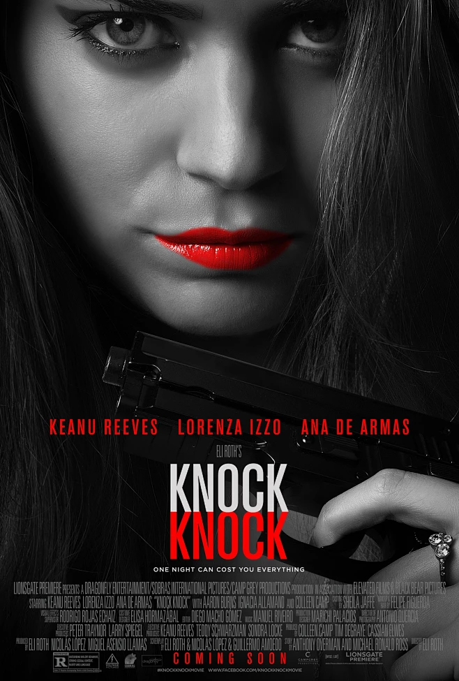 敲敲门 Knock Knock 角色海报 美国 (1382×2048)图片_1图片素材-花瓣网