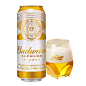 百威金尊啤酒 500ml*18听整箱装单一品种麦芽啤酒 Supreme主图2