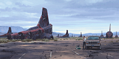 DantE-htj采集到Simon Stålenhag.