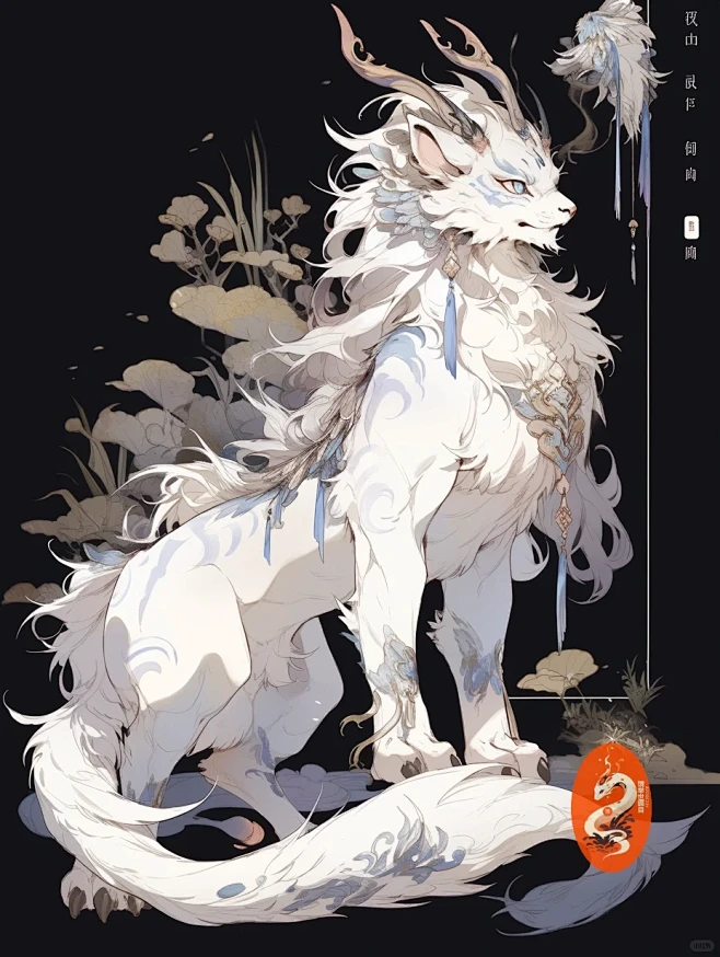 【山海经：白泽】-花瓣网