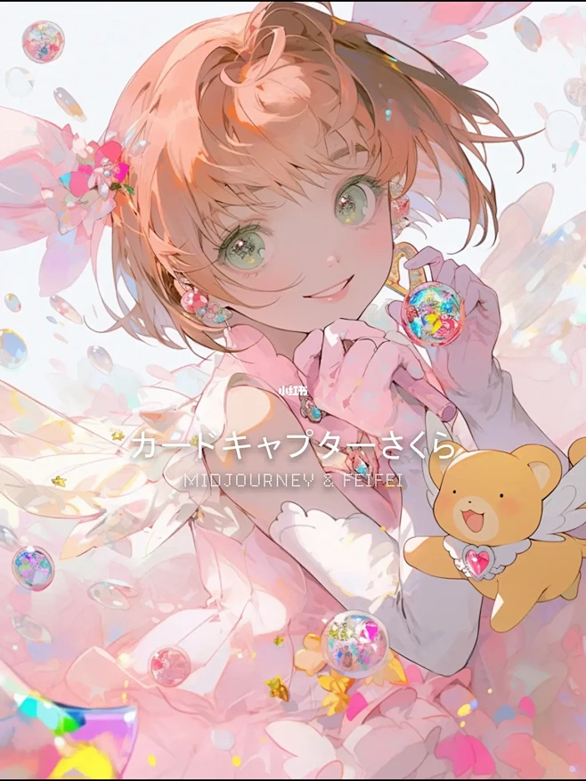 iPad竖屏壁纸手机壁纸分享 |魔卡少女...