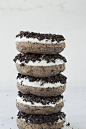 The BEST Oreo donut! Oreos in the batter and crushed Oreos on top of the white chocolate - so delicious!: 