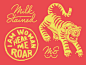 I Am Woman Hear Me Roar hoodzpah retro vintage roar t-shirt tiger
