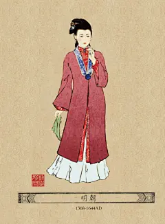中国古代历朝女装变迁史--手绘版-搜狐