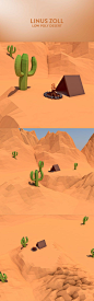 Low Poly Desert: 