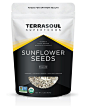 Terrasoul Superfoods Organic Hulled Sunflower Seeds, 2 Pounds