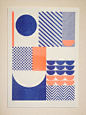 <p>Suzanne Antonelli, a print designer based in Norwich, UK, creates some seriously complex images. Designed digitally and manually with print techniques, Suzanne’s geometric fabric designs are full o