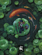 寂_旅行的爬爬__插画师作品_涂鸦王国gracg.com