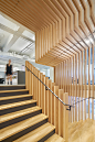 Pinterest NYC : Pinterest NYC, 5th Ave, New York NY, completed 2016For its New York offices, Pinterest commissioned IwamotoScott to design its workspace occupying two floorplates of a high rise building across 5th Ave from the main New York Public Library