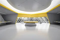 科学技术现代科技展厅摄影图