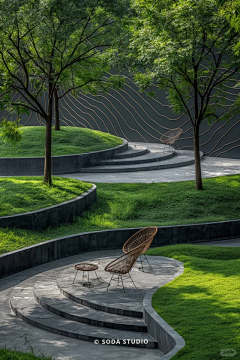我的名字叫阿鸡采集到LANDSCAPE---大区