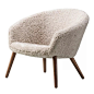 Ditzel Lounge Chair | 优雅是气质，俏皮是灵魂 : 对传统安乐椅的现代诠释