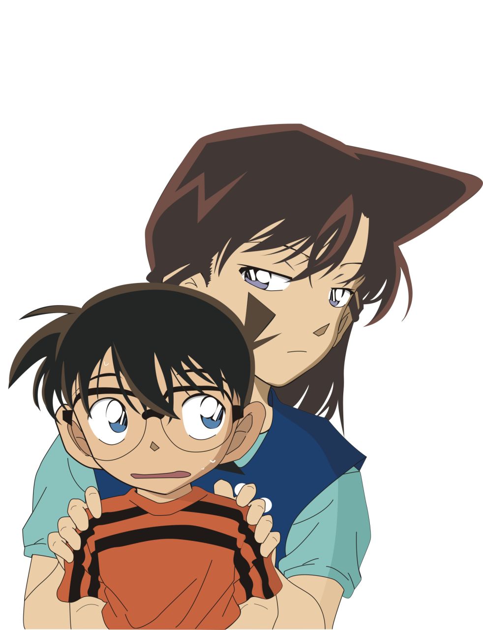 名侦探柯南柯兰新兰江户川柯南工藤新一毛利兰