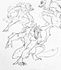 Reylai (⚠️Caution: Bites⚠️) (@LorekeeperWren) | Твиттер | Фурри-арт, Рисунки животных, Эскизы животных