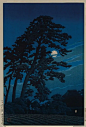 Kawase Hasui (川濑巴水, 1883-1957)

‘马笼宿的一次满月’

1931