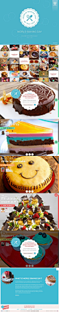 #Webdesign Bake Brave - World Baking Day