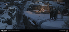 Q○Q采集到雪地原画