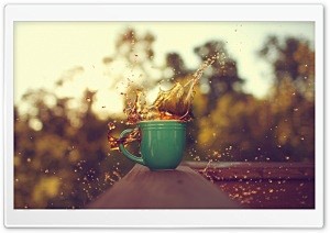 Tea Splash HD Wide W...