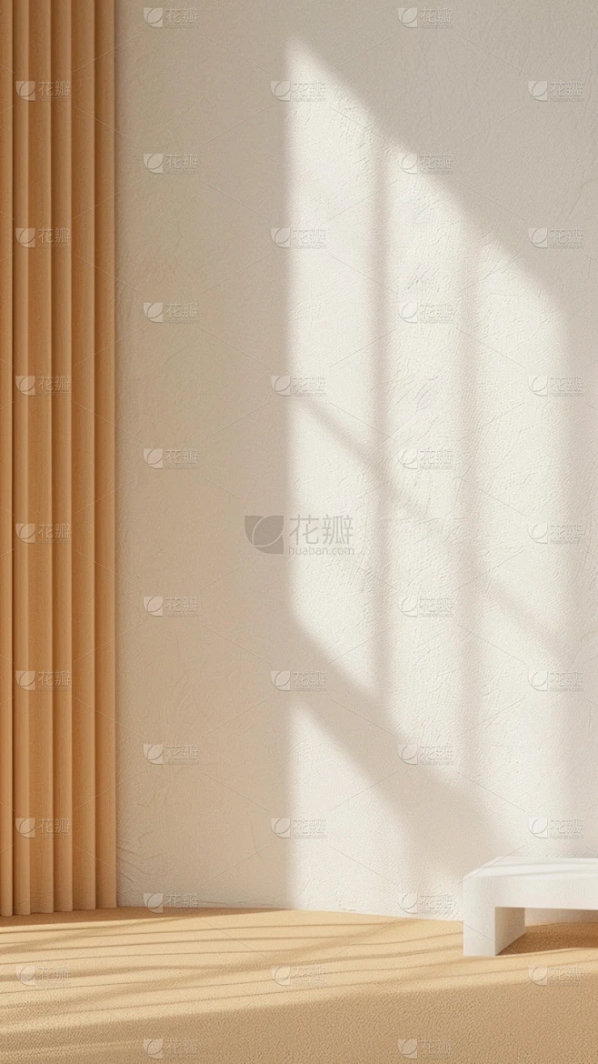 背景通用暖色调简约家具背景场景图片素材素材-花瓣网