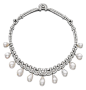 Lot 636A - SPECTACULAR NATURAL PEARL AND DIAMOND NECKLACE, BULGARI