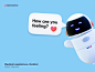 Medtech fintech bot chatbot 角色设计角色设计助手3d medtech 医疗设计医疗应用程序ai 机器人机器人医疗保健应用程序吉祥物设计吉祥物角色heathcareit 吉祥物的角色设计