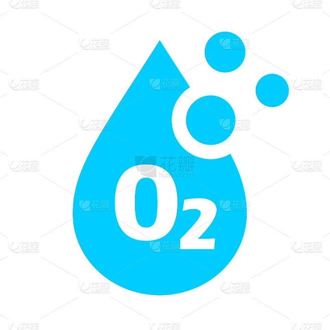 氧气矢量图标素材-花瓣网