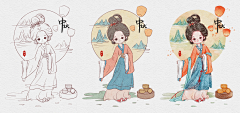 叁柒-cc采集到Q版人物