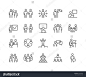 Simple Set of Business People Related Vector Line Icons. Contains such Icons as One-on-One Meeting, Workplace, Business Communication, Team Structure and more. Editable Stroke. 48x48 Pixel Perfect. - 商业/金融,符号/标志 - 站酷海洛创意正版图片,视频,音乐素材交易平台 - Shutterstock中国独家