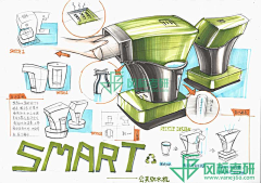 噗嗤噗嗤相扑君采集到工业设计考研手绘