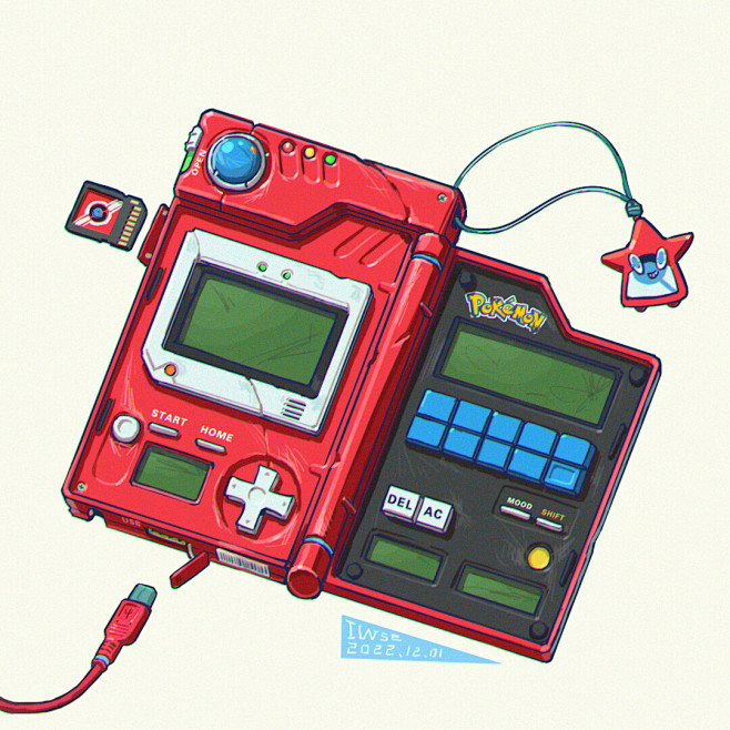 Pokédex design 宝可梦图鉴...